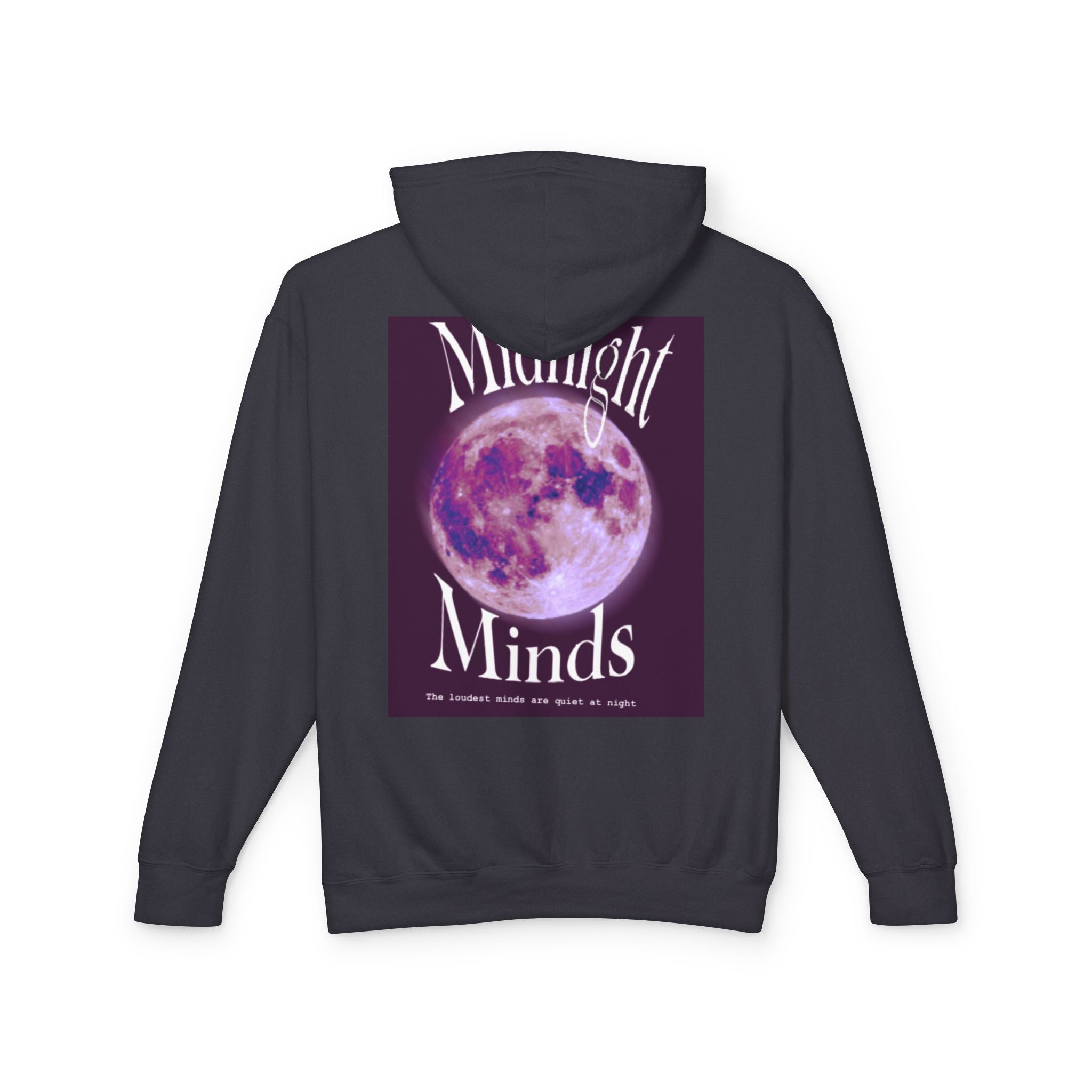 Midnight Minds Lightweight Hooded Sweatshirt, Cozy Hoodie, Unisex Fashion, Casual Wear