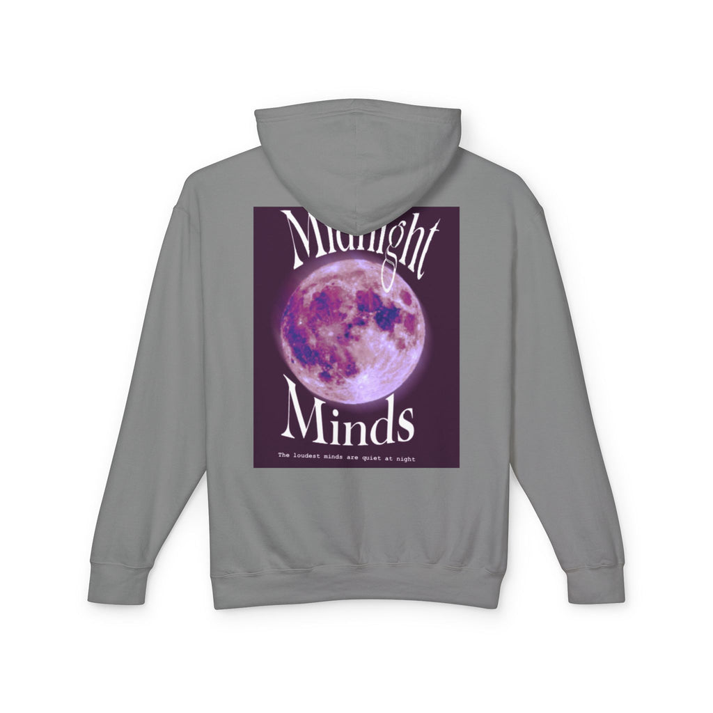 Midnight Minds Lightweight Hooded Sweatshirt, Cozy Hoodie, Unisex Fashion, Casual Wear