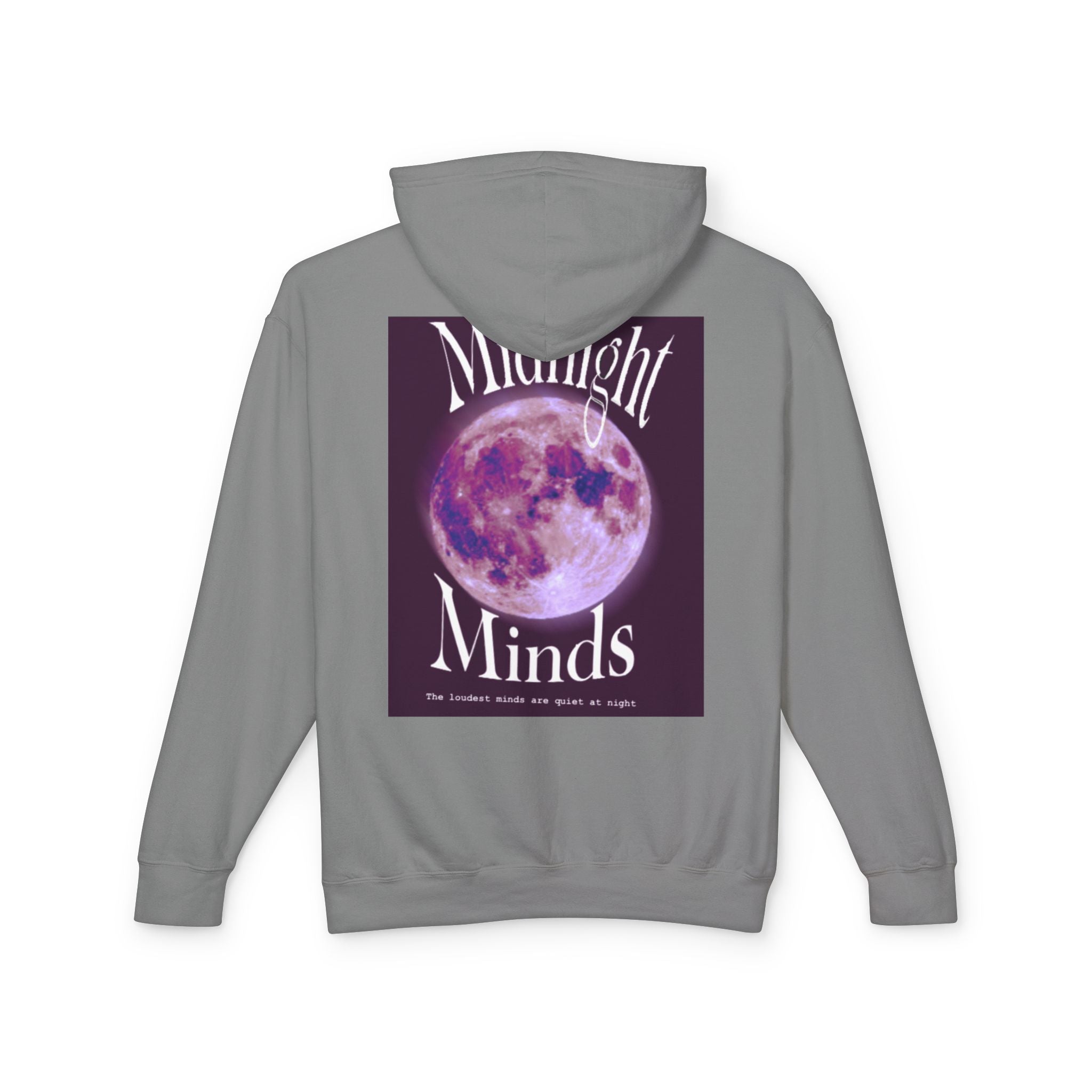 Midnight Minds Lightweight Hooded Sweatshirt, Cozy Hoodie, Unisex Fashion, Casual Wear